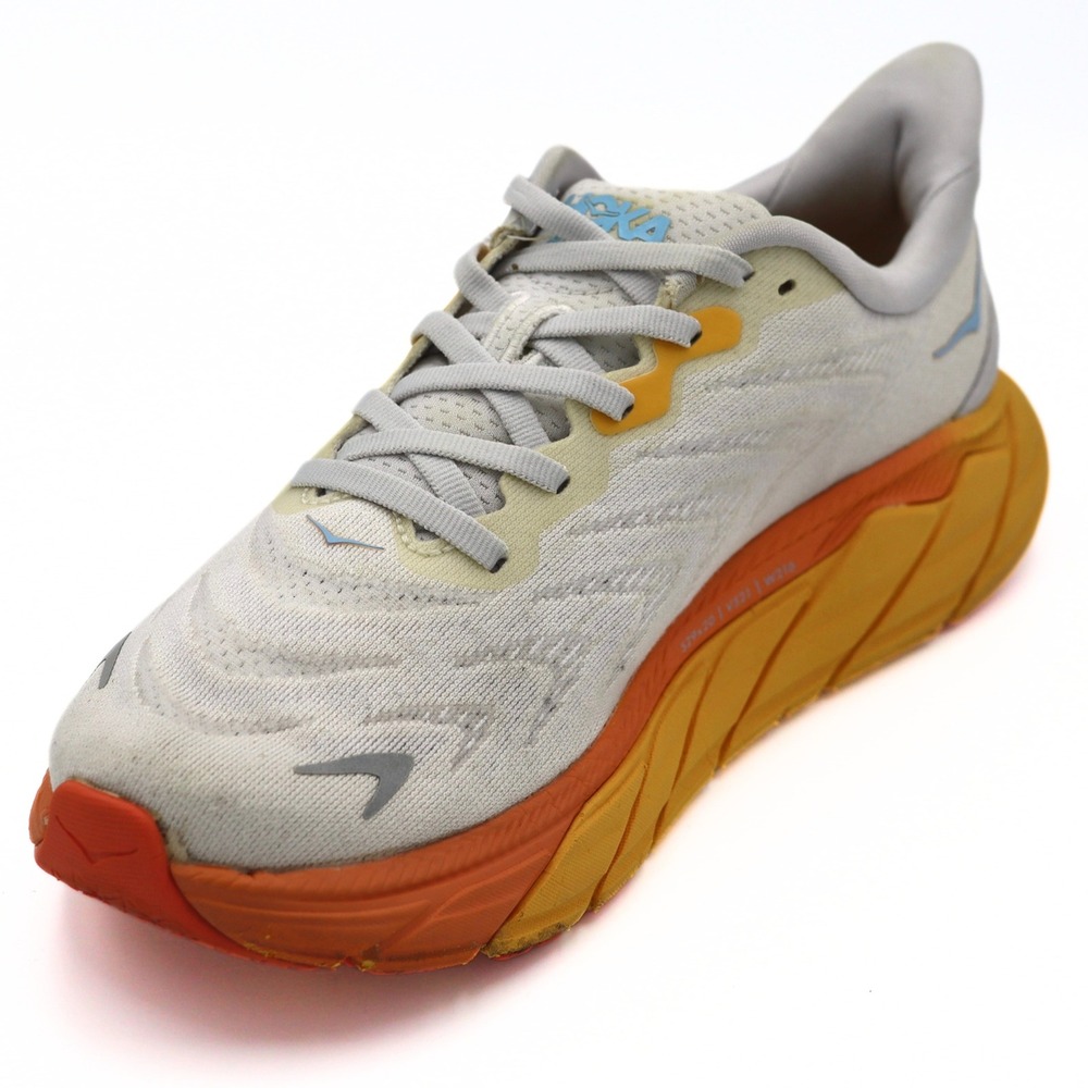 Hoka Arahi 6 Running Shoes Womens 8 Orange Good Stability Sneakers Athletic - Picture 3 of 15
